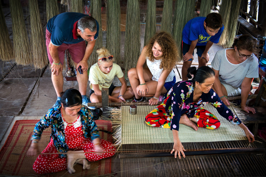 Ben Tre traditional weaving