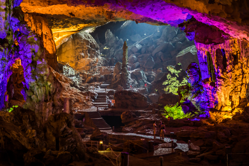 caves at ha long bay