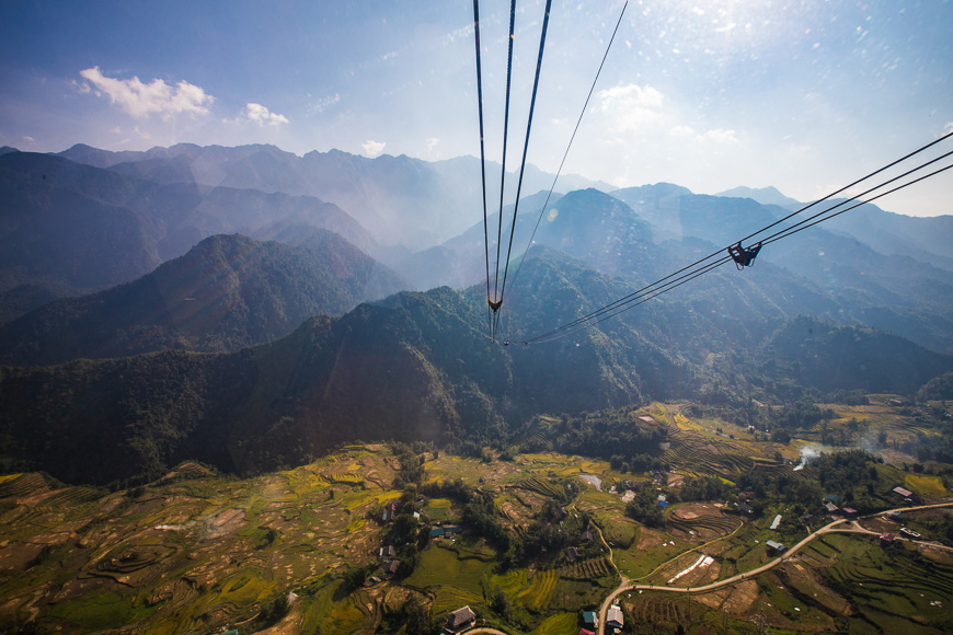 cable car ride fansipan