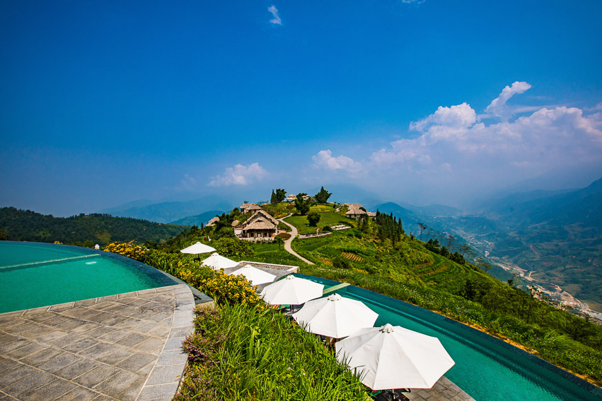 Topas Ecolodge Sapa pool