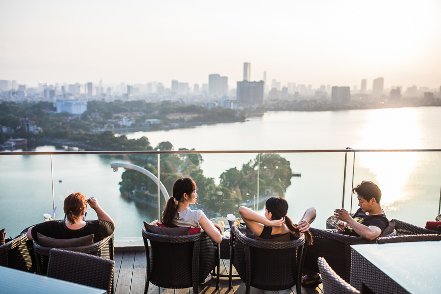 best rooftop bars in Hanoi