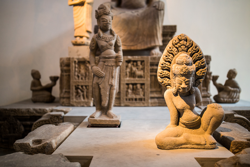 Detail at the Museum of Cham Sculpture in Da Nang.