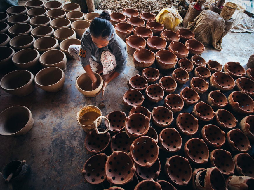 Cham pottery