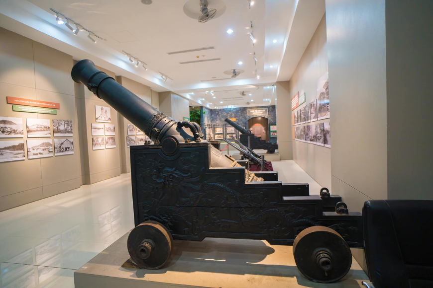 Interior of Vung Tau Museum