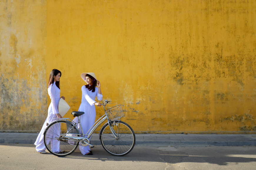 Hoi An’s yellow walls